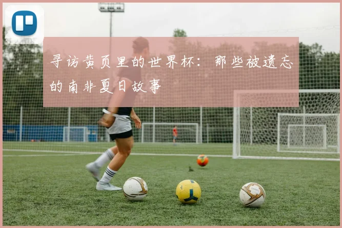 寻访黄页里的世界杯：那些被遗忘的南非夏日故事